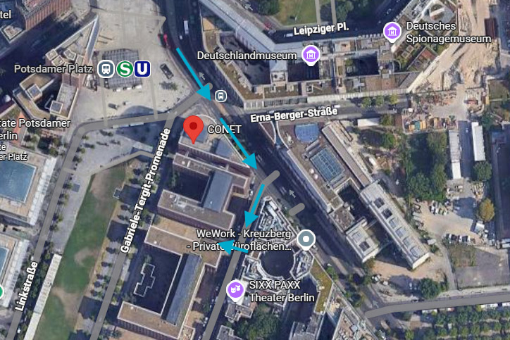 Wegbeschreibung Berlin